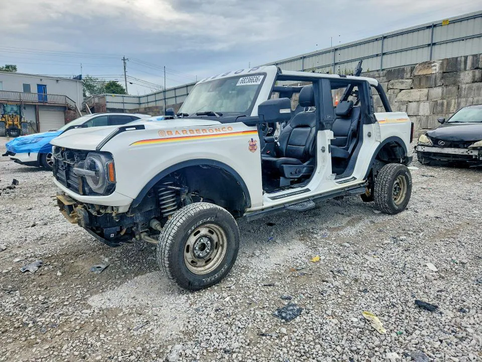 2021 FORD BRONCO VIN 1FMEE5DP8MLA95001 фото 1