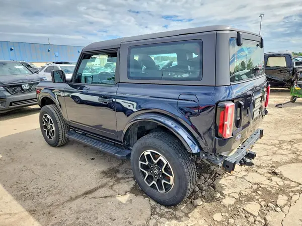 1FMDE5AH8MLA61259 — 2021 Ford Bronco, photo 2 from Copart 06.10.2026, Front end