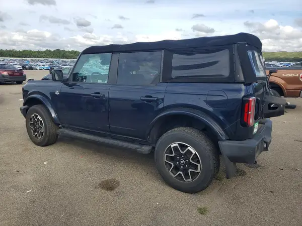 1FMDE5BH4MLA86920 — 2021 Ford Bronco, photo 2 from Copart, Undercarriage damage
