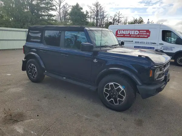 1FMDE5BH4MLA86920 — 2021 Ford Bronco, photo 4 from Copart, Undercarriage damage