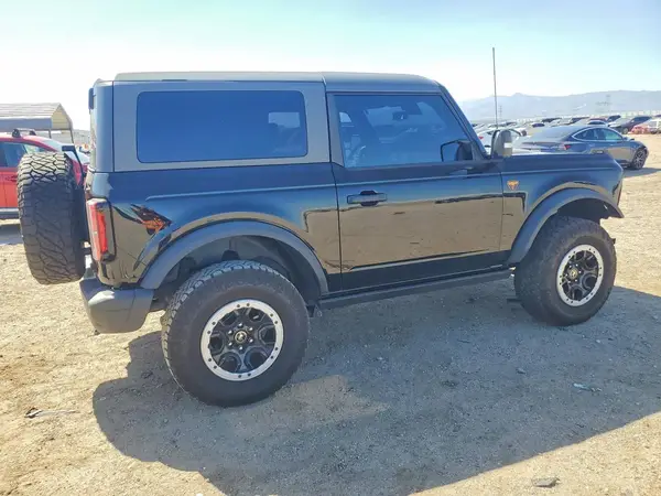 1FMDE5CP2MLA69474 — 2021 Ford Bronco, photo 3 from Copart, Front end