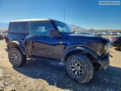1FMDE5CH3MLA60758 — 2021 Ford Bronco, фото 4 з Copart, Бокова частина