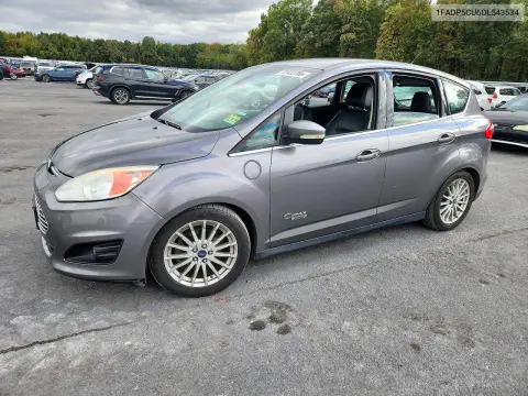 1FADP5CU6DL543534 — 2013 Ford C-MAX, Задняя часть, фото до ремонта