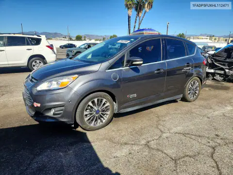 1FADP5FUXHL112471 — 2017 Ford C-MAX, Parte trasera, fotos antes de reparar