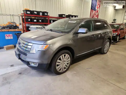 2FMDK3KC5ABB20795 — 2010 Ford EDGE, Повреждения снизу, фото до ремонта