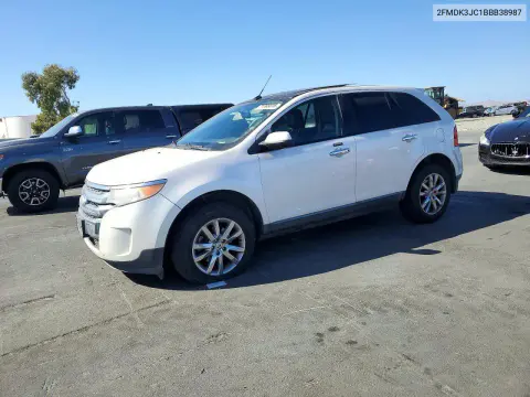 2011 Ford Edge Sel VIN 2FMDK3JC1BBB38987 фото 1
