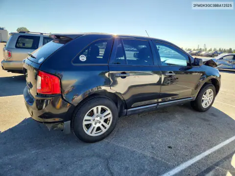 2011 Ford Edge Se VIN 2FMDK3GC3BBA12525 фото 3