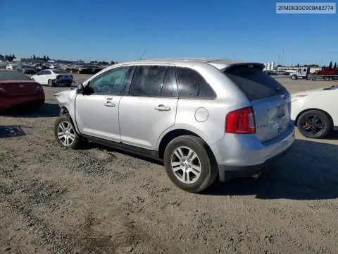 2012 Ford Edge Se VIN 2FMDK3GC9CBA82774 фото 2