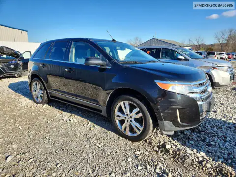 2FMDK3K9XCBA56986 — 2012 Ford EDGE, фото 4 с аукциона Copart 20.10.2026, Естественный износ