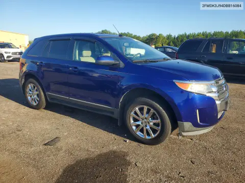 2013 Ford Edge Sel VIN 2FMDK3J94DBB16084 фото 4