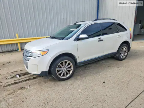 2FMDK3JC2DBB09372 — 2013 Ford EDGE, Передняя часть, фото до ремонта