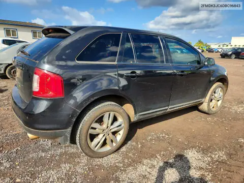 2013 Ford Edge Sel VIN 2FMDK3JC6DBC96843 фото 3