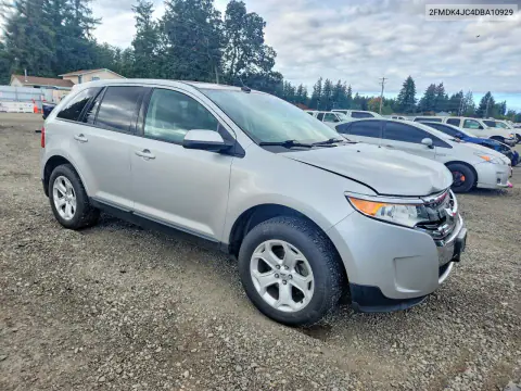 2013 Ford Edge Sel VIN 2FMDK4JC4DBA10929 фото 4