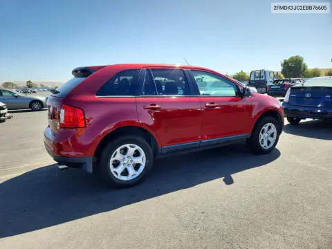 2014 Ford Edge Sel VIN 2FMDK3JC2EBB76605 фото 3