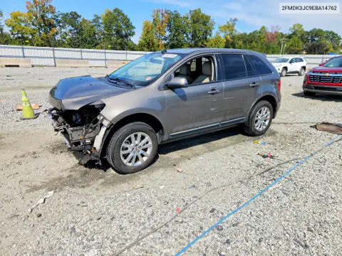 2014 Ford Edge Sel VIN 2FMDK3JC9EBA14762 фото 1