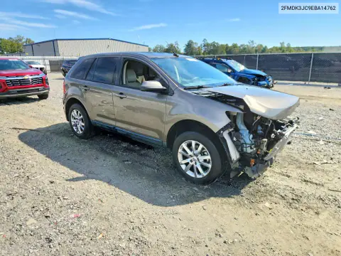 2014 Ford Edge Sel VIN 2FMDK3JC9EBA14762 фото 4