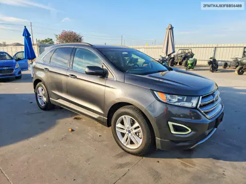 2015 Ford Edge Sel VIN 2FMTK4J83FBB56488 фото 4