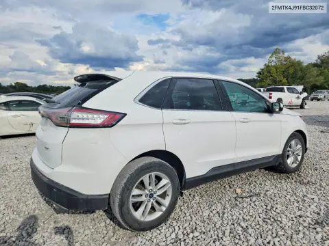 2015 Ford Edge Sel VIN 2FMTK4J91FBC32072 фото 3