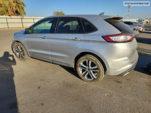 2015 Ford Edge Sport VIN 2FMTK4AP8FBB67588 фото 2