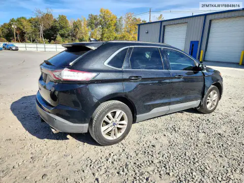 2FMTK4J81FBB48616 — 2015 Ford EDGE, photo 3 from Copart 28.10.2026, Front end