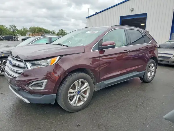 2FMPK4J92HBC24342 — 2017 Ford EDGE, Передняя часть (Front End), фото до ремонта