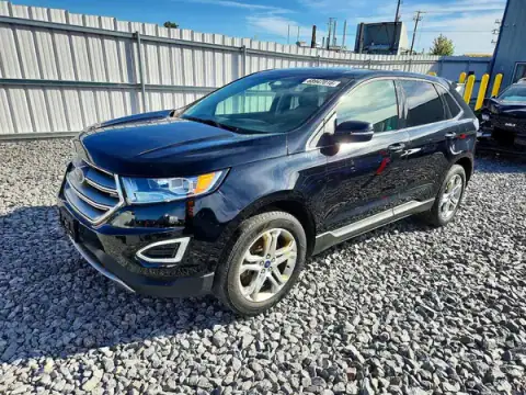 2FMPK4K98HBB87375 — 2017 Ford EDGE, ПЕРЕДНЯЯ ЧАСТЬ (Front End), фото до ремонта