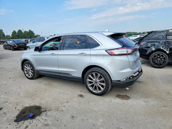 2FMPK4K89HBC49079 — 2017 Ford EDGE, фото 2 с аукциона Copart, Задняя часть