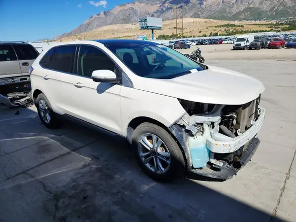 2FMPK4J93HBB47447 — 2017 Ford EDGE, photo 4 from Copart, Front end