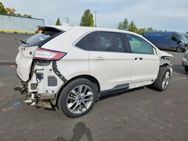 2FMPK4K90HBC10373 — 2017 Ford EDGE, photo 3 from Copart, Front end