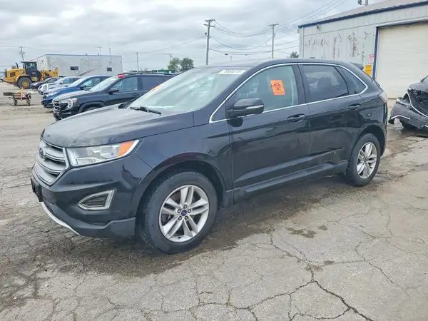 2FMPK4J99HBC47844 Ford EDGE 2017 — uszkodzenie Tył, zdjęcie przed naprawą
