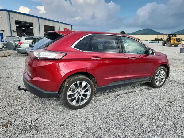 2FMPK4K98HBC11240 — 2017 Ford EDGE, фото 3 с аукциона Copart, Передняя часть