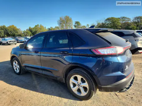 2017 Ford Edge Se VIN 2FMPK4G96HBB58966 фото 2