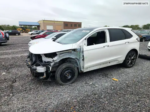 2FMPK4AP9HBB16475 — 2017 Ford EDGE, Przód, zdjęć przed naprawą
