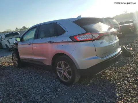 2FMPK3K90HBB69561 — 2017 Ford EDGE, фото 2 с аукциона Copart, ПЕРЕДНЯЯ ЧАСТЬ