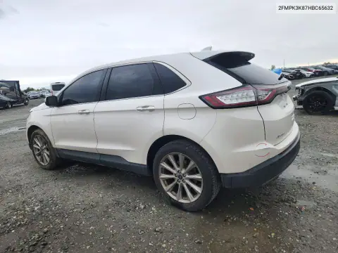 2FMPK3K87HBC65632 — 2017 Ford EDGE, ფოტო 2, Copart, გვერდითი ნაწილი