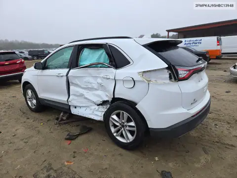 2FMPK4J95HBC13948 — 2017 Ford EDGE, фото 2 с аукциона Copart, БОКОВАЯ ЧАСТЬ