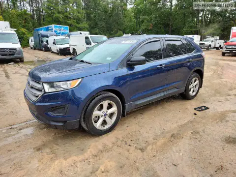2FMPK4G99HBB41210 — 2017 Ford EDGE, Parte trasera, fotos antes de reparar
