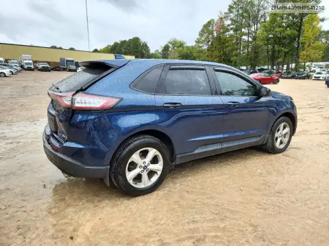 2FMPK4G99HBB41210 — 2017 Ford EDGE, фото 3 з Copart, Задня частина