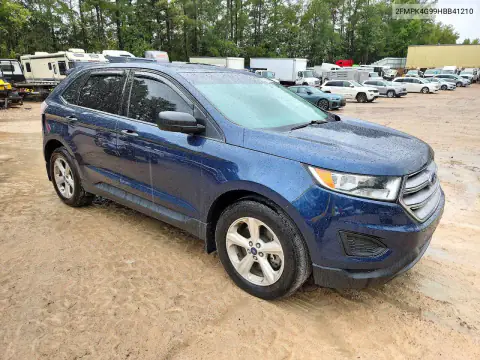 2FMPK4G99HBB41210 — 2017 Ford EDGE, фото 4 з Copart, Задня частина