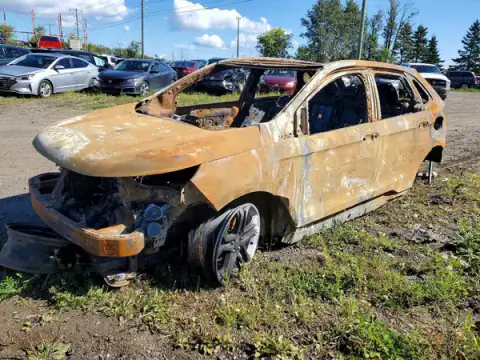 2FMPK3K96JBB96401 — 2018 Ford EDGE, Fire (Burn), before-repair photos