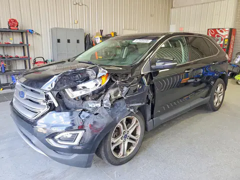 2FMPK4K97JBB06811 — 2018 Ford EDGE, წინა ნაწილი, ფოტოები შეკეთებამდე