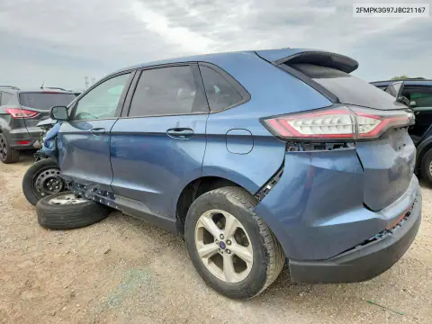 2FMPK3G97JBC21167 — 2018 Ford EDGE, zdjęcie 2 z Copart, Przód