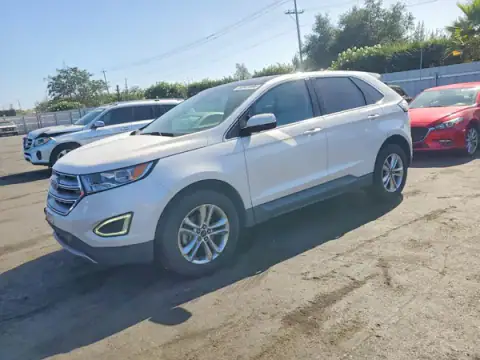 2FMPK3J84JBB10527 — 2018 Ford EDGE, წინა ნაწილი (Front End), ფოტოები შეკეთებამდე