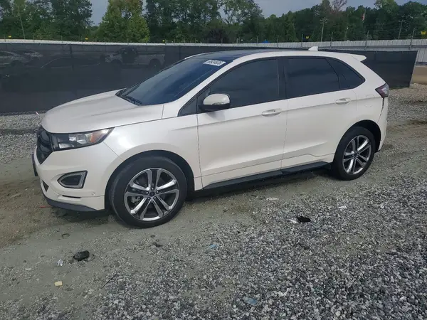 2FMPK4AP8JBB77385 Ford EDGE 2018 — повреждение Задняя часть, фото до ремонта