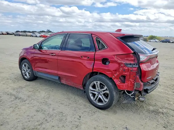 2FMPK4K92JBC16245 — 2018 Ford EDGE, zdjęcie 2 z Copart, Tył