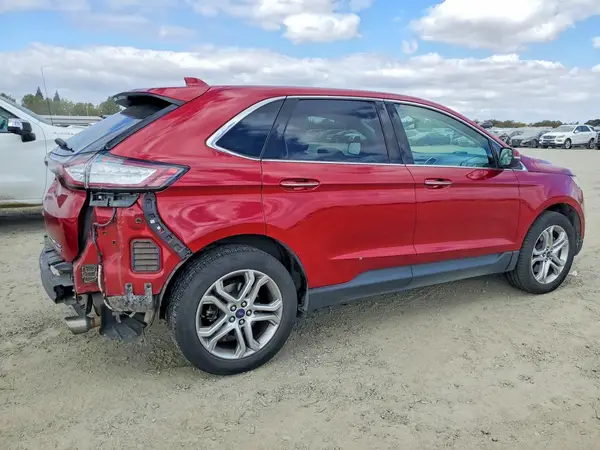 2FMPK4K92JBC16245 — 2018 Ford EDGE, zdjęcie 3 z Copart, Tył