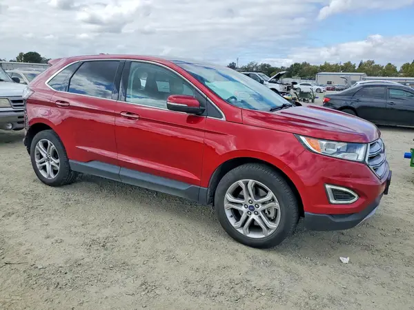 2FMPK4K92JBC16245 — 2018 Ford EDGE, zdjęcie 4 z Copart, Tył