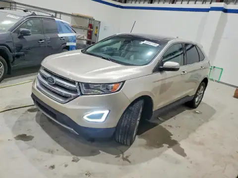2FMPK4K99JBC22673 Ford EDGE 2018 — დაზიანება წინა ნაწილი, ფოტო შეკეთებამდე