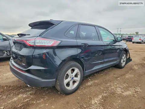 2FMPK4G99JBB93779 — 2018 Ford EDGE, фото 3 з Copart, Передня частина
