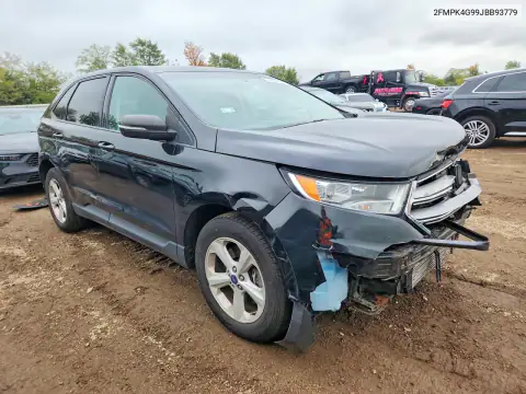 2FMPK4G99JBB93779 — 2018 Ford EDGE, фото 4 з Copart, Передня частина